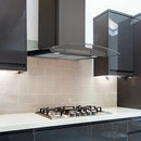 Ciarra 30 inch Wall Mount Range Hood with 3-speed Extraction