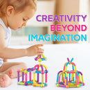 Contixo ST2 Kids Magnetic Stix Stick 68 PCs 3D Building Blocks