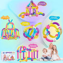 Contixo ST2 Kids Magnetic Stix Stick 68 PCs 3D Building Blocks