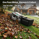 Mowrator S1 Remote Control Lawn Mower 4WD 18Ah Battery Wide Wheel Edition