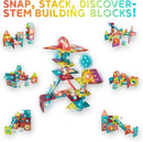 Contixo ST15 65-Piece Glow-in-the-Dark Marble Run Magnetic Tile Set
