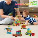 Contixo ST5 144pc Bristle Shape 3D Tile STEM Building Block Set