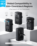 Adaptador de viaje Anker Nano (5 en 1, 20 W, 1 unidad)