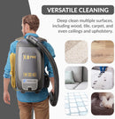 Aspiradora de mochila comercial Prolux X8 Pro con kit de herramientas Deluxe de 1 1/2" 