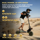 isinwheel GT4 2400W Dual Motor Off-Road Electric Scooter