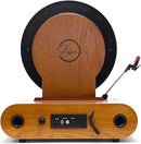 Reproductor de discos de vinilo vertical Fuse Rad-Vert-3 con radio AM/FM, pantalla LCD y Bluetooth