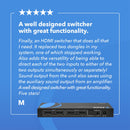 Ultra HD 2x2 HDMI Matrix Switch 4K with Audio Extractor (UHDS-202)