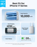 Anker Nano Power Bank (10K, 45W, Built-In Retractable USB-C Cable)