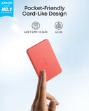 Anker Nano Power Bank (5K, MagGo, Delgado)