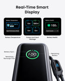 Anker Laptop Power Bank (25K, 165W, Built-In and Retractable Cables)
