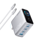 Cargador Anker (140W, 4 puertos, PD 3.1) con cable USB-C