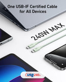 Cable Anker 543 USB-C a USB-C (Biodegradable, 1.8 m)