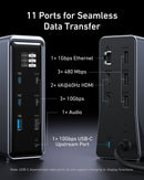 Estación de acoplamiento de carga Anker Prime (14 en 1, doble pantalla, 160 W)