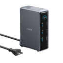 Estación de acoplamiento de carga Anker Prime (14 en 1, doble pantalla, 160 W)