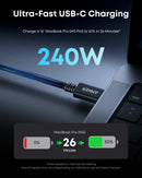 Cable Anker Prime Thunderbolt 5 (0,9 m/0,5 m, 80 Gbps, 240 W)