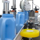 Dual Automatic Label Applicator for Flat and Oval Containers
