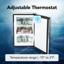 Whynter 2.1 Cu Ft Upright Freezer, Stainless | CUF-210SS