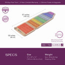 Serie de Chakras Arcoíris | Esterillas Calefactoras PEMF de Infrarrojo Lejano