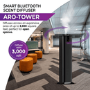 AROMELY - ARO TOWER - Difusor de aromas inteligente para hogar, oficina y spa de hasta 280 m² (espacios abiertos)