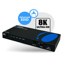 Conmutador HDMI 2x1 8K con extracción de audio y gestión de EDID (BK-21A) 