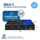 Extractor de audio 8K de 48 Gbps con salida S/PDIF y L/R, Dolby Vision (BKA-1)