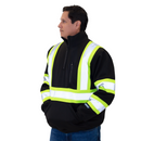 Suéter de seguridad de alta visibilidad con rayas reflectantes