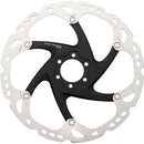 Rotor de freno de disco Shimano Deore XT SM-RT86-L - 6 tornillos, plata-negro