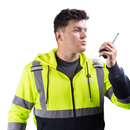Sudadera con Capucha Calefactable de Alta Visibilidad para Hombre Beam Workwear
