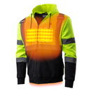 Sudadera con Capucha Calefactable de Alta Visibilidad para Hombre Beam Workwear
