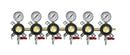 Bev Rite  6 Way Secondary Regulator