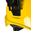 Kit de casco tipo gorra con orejeras montables y protector facial de alta transparencia