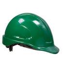 Kit de Casco de Seguridad Ranurado Tipo Gorra con Orejeras Negras Montables