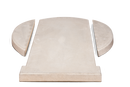 Horno de ladrillo Chicago Brick Oven - Horno híbrido para pizza CBO 750 con base (para uso residencial) | Combustible dual (gas y leña)