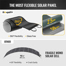 Panel solar flexible de película fina con cinta BougeRV Yuma 100W CIGS (versión compacta)