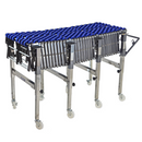 Transportador de ruedas de gravedad flexible