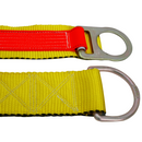Correa de anclaje de brazo transversal con sistema de doble anilla en D