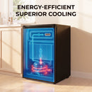 Whynter 3.1 Cu Ft Convertible Fridge/Freezer | CUF-301SS