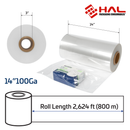 Centerfold POF Shrink Film – 100 Gauge - 14in (356mm)