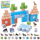 Contixo ST13 100pc Magnetic Blocks with Animals