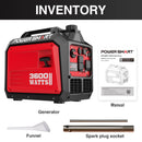 Generador de gas inversor de 3600 W serie DB5035