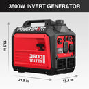 Generador de gas inversor de 3600 W serie DB5035