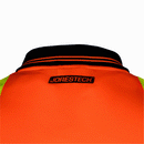 Polo de seguridad reflectante bicolor de alta visibilidad con espalda en X