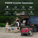 Preventa: Generador Inverter de Marco Abierto de 4400W con Alerta de CO DL5040-W