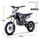 MotoTec 36v 1000w Electric Dirt Bike HP112E