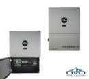 Kit solar completo fuera de la red de 30KW + EG4 FlexBOSS21 + 3 baterías de litio OMO 48V Freedom Series de 32KW + 30.8KW de energía solar con rieles de montaje en techo y cableado