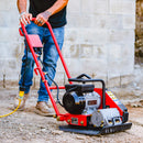 Compactadora Vibratoria Eléctrica de Placa de 2 HP para Compactación de Suelo y Grava