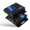 Extensor HDMI OREI 4K a 30 Hz 4:2:0 con cable LAN Ethernet Cat6/7 (hasta 51 m) y señal IR (EX-170C)