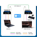 HDMI Extender Over CAT6/7 With KVM 1080p@60Hz Up To 492 Ft (EX-330-KVM)