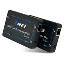 Extensor HDMI Orei EX-330-K de señal a través de un solo cable Ethernet CAT5e/CAT6 de hasta 100 metros (EX-330-K) 