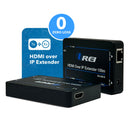 Extensor HDMI Orei EX-330-K de señal a través de un solo cable Ethernet CAT5e/CAT6 de hasta 100 metros (EX-330-K) 